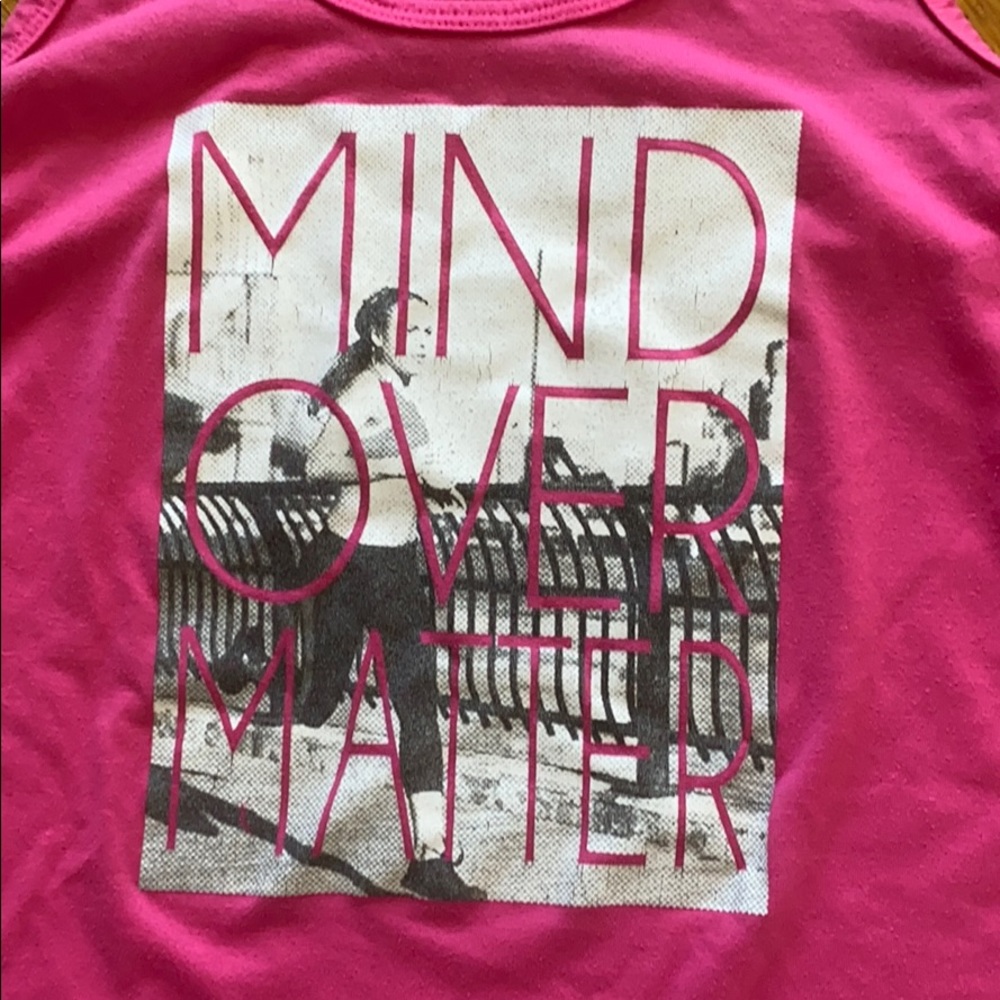 Danskin Pink Racer back Tee - Picture 2 of 5
